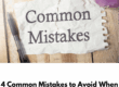 4 Common Mistakes to Avoid When Applying for Disability Benefits